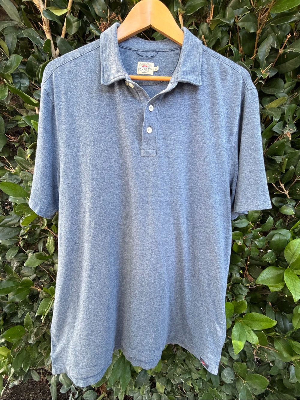 Faherty Men’s Short Sleeve Polo